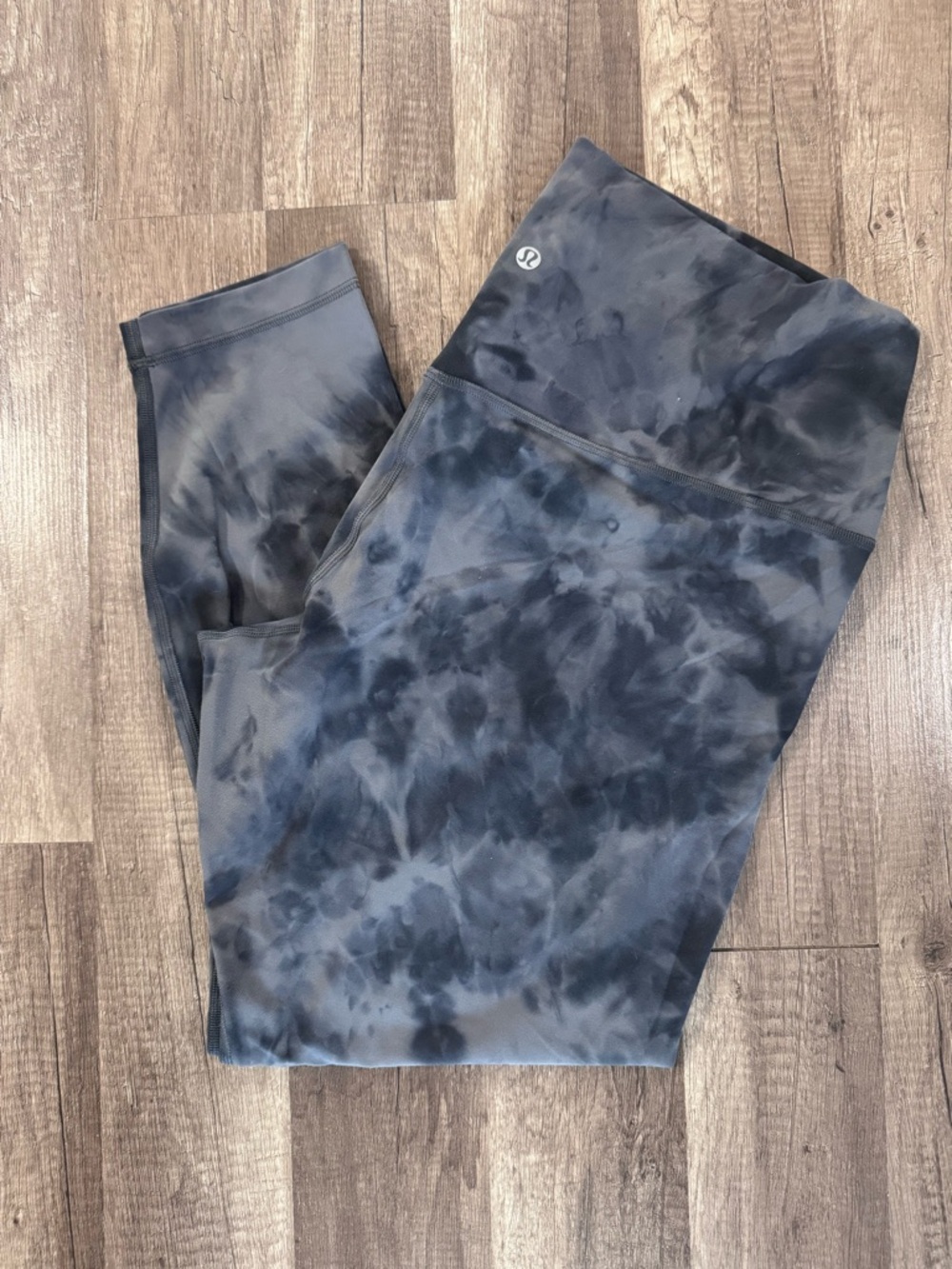 lululemon athletica Tie-Dye Black 25” High-Rise Leggings